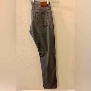 Billy Reid Garment Dyed Slim Jean - Charcoal - Made in the USA - 32